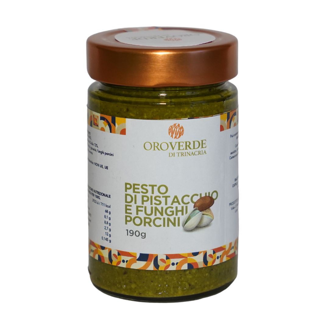 Pesto di Pistacchio e Funghi Porcini
