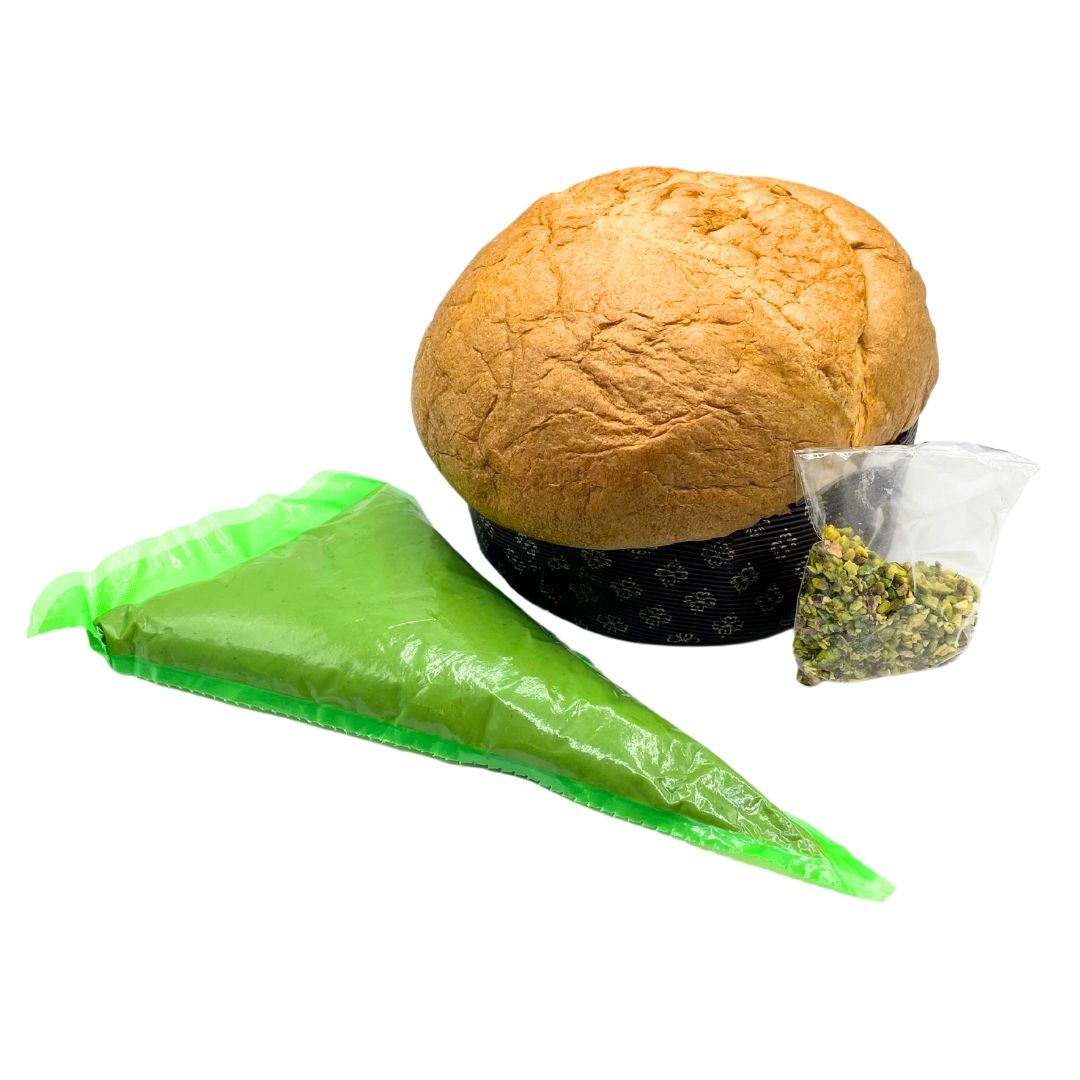 Panettone Artigianale al Pistacchio con Sac a Phoce