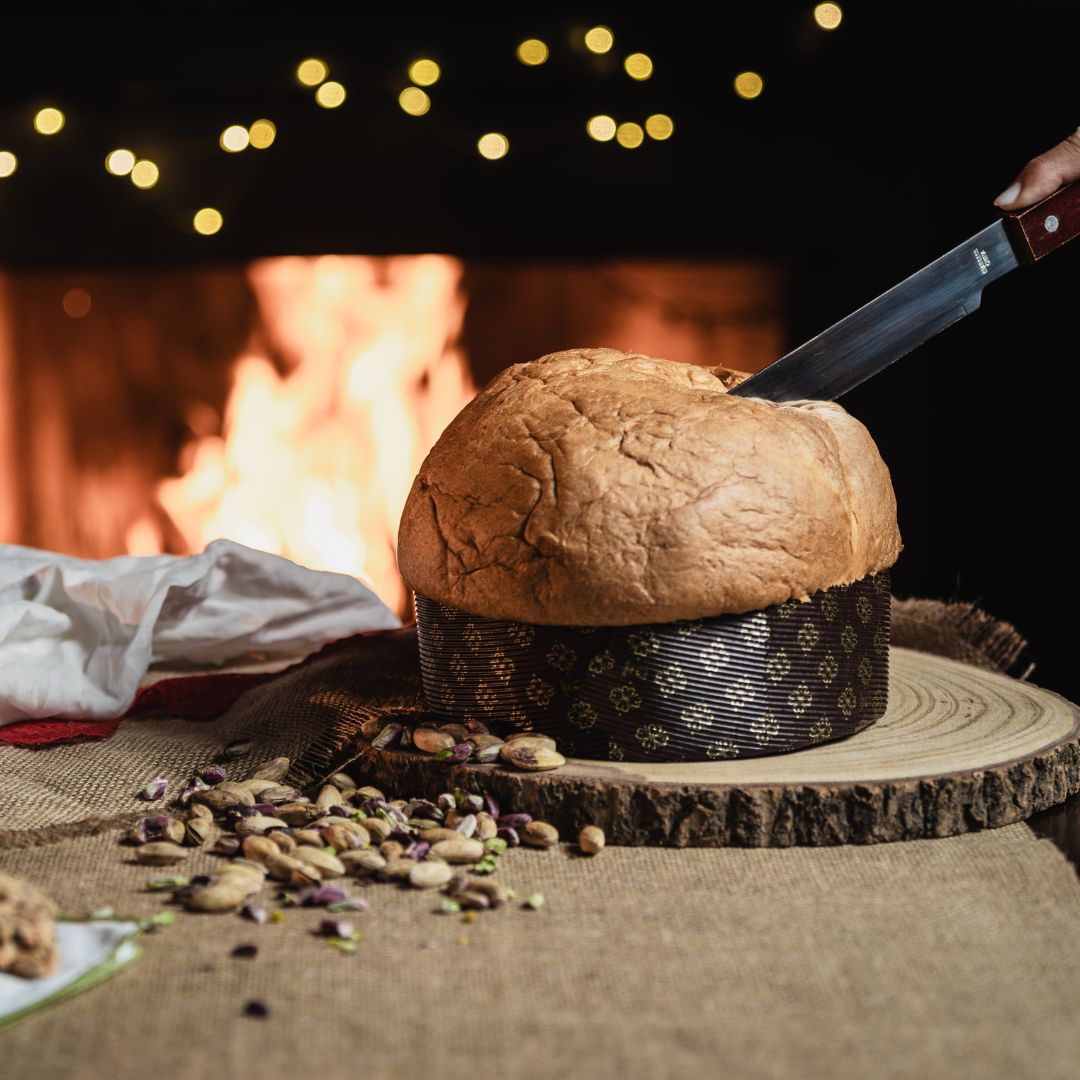 Panettone Artigianale al Pistacchio con Sac a Phoce