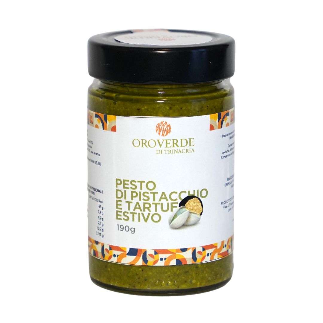 Pesto di Pistacchio e Tartufo Estivo